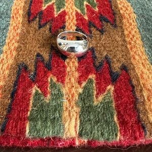 Mejuri Sterling Silver Dome Ring Size 7